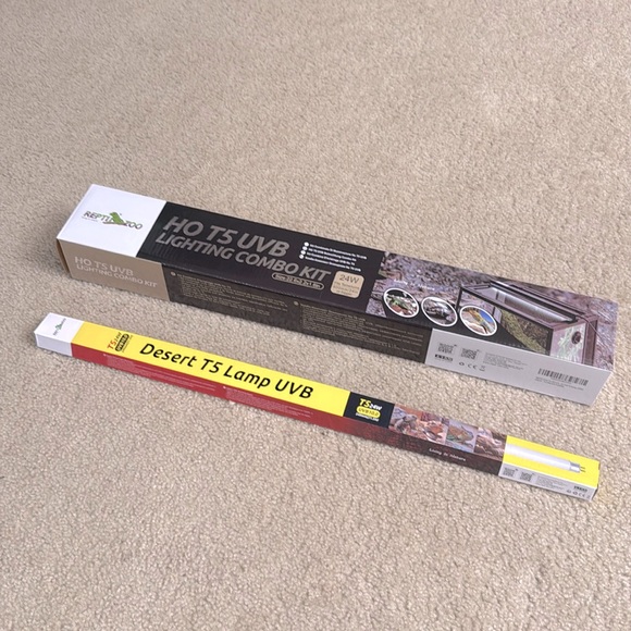 Repti Zoo T5 UVB Lighting Combo Kit - Picture 1 of 2